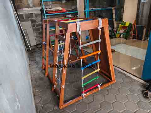 Jual Murah Playground Kayu Brakiasi Puncak