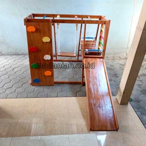 Jual Murah Playground Kayu Brakiasi Solok Selatan