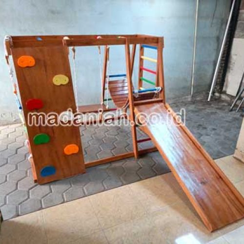 Jual Murah Playground Kayu Brakiasi Tanah Laut