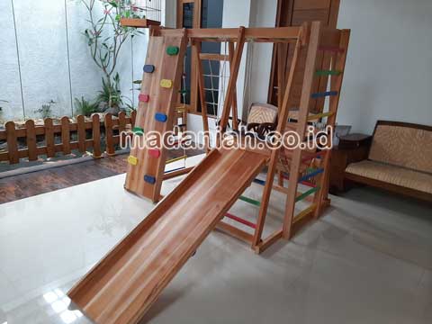 Jual Murah Playground Kayu Brakiasi Tanggamus