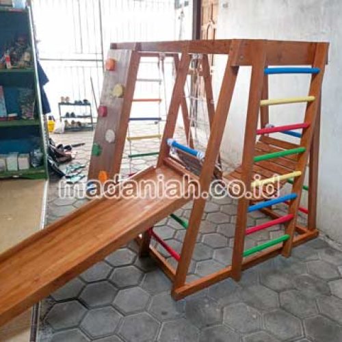 Jual Murah Playground Kayu Brakiasi Way Kanan