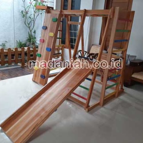 Jual Playground Kayu Brakiasi Aceh Singkil