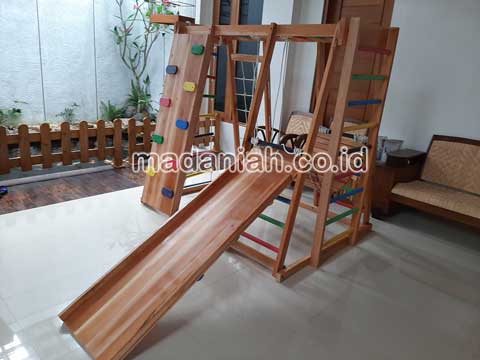 Jual Playground Kayu Brakiasi Aceh Singkil