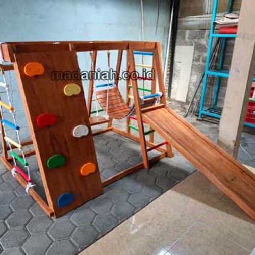 Jual Playground Kayu Brakiasi Belitung