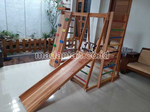 Jual Playground Kayu Brakiasi Bojonegoro Harga Murah