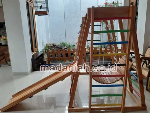 Jual Playground Kayu Brakiasi Brebes Harga Murah