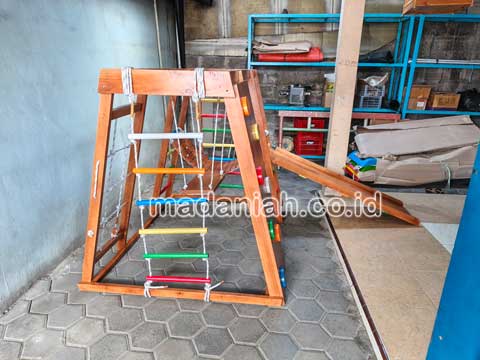 Jual Playground Kayu Brakiasi Ciamis Harga Murah