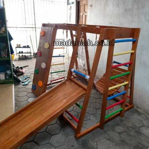 Jual Playground Kayu Brakiasi Kaur