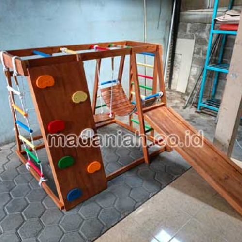 Jual Playground Kayu Brakiasi Kebumen