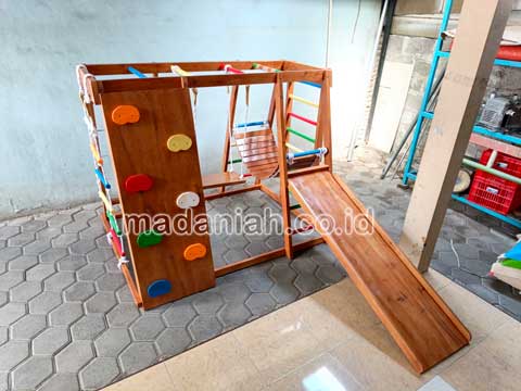 Jual Playground Kayu Brakiasi Kota Blitar