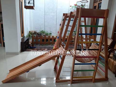 Jual Playground Kayu Brakiasi Kota Magelang Murah
