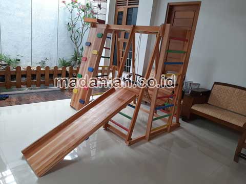 Jual Playground Kayu Brakiasi Kota Mojokerto Berkualitas