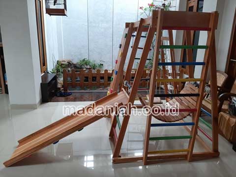 Jual Playground Kayu Brakiasi Kota Pekalongan Murah