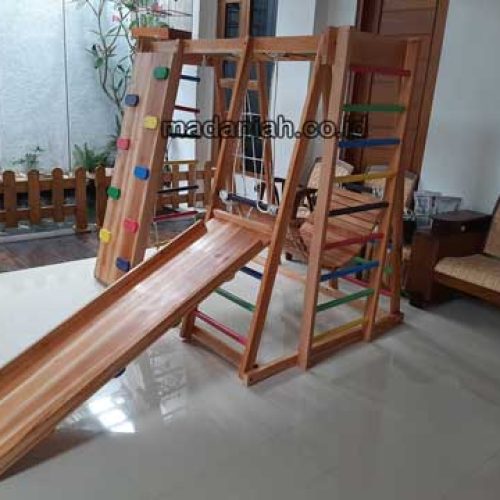 Jual Playground Kayu Brakiasi Kota Solok