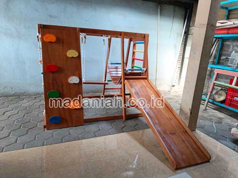 Jual Playground Kayu Brakiasi Kuningan Harga Murah