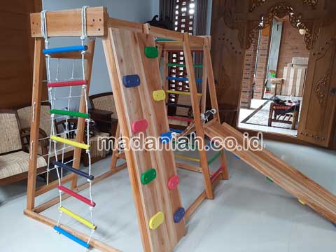 Jual Playground Kayu Brakiasi Landak Berkualitas