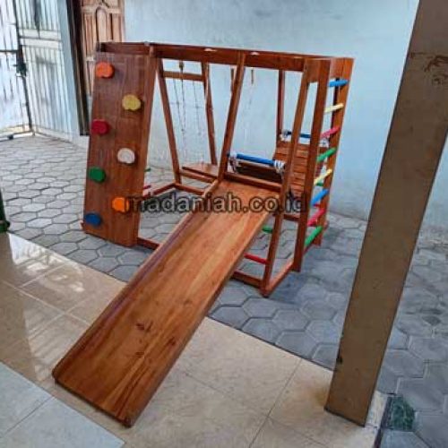 Jual Murah Playground Kayu Brakiasi Mandailing Natal