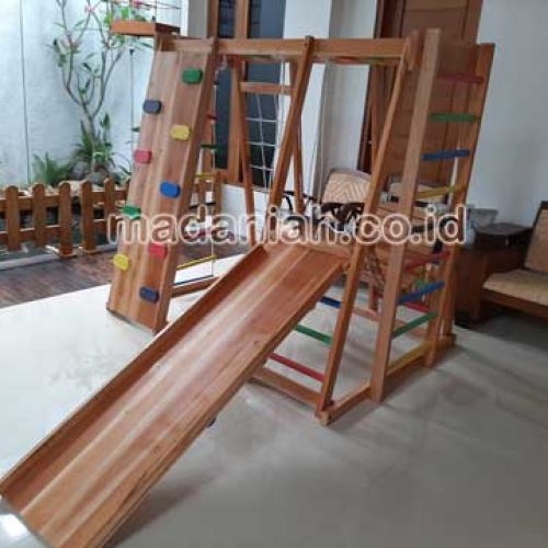 Jual Playground Kayu Brakiasi Mesuji
