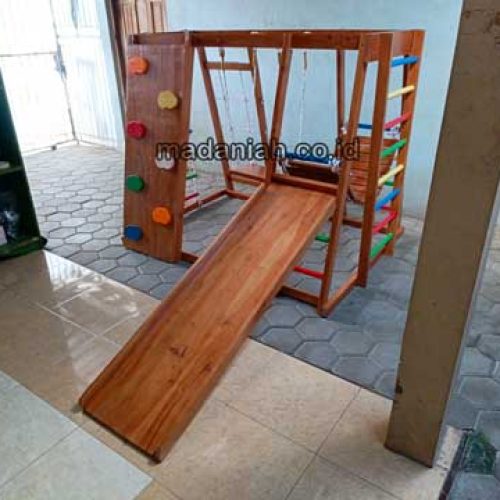 Jual Playground Kayu Brakiasi Nias Barat