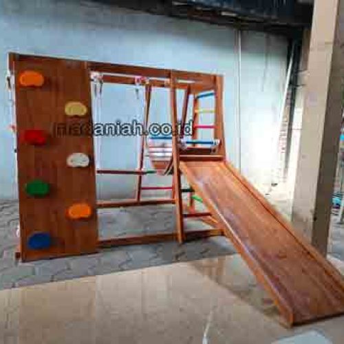 Jual Playground Kayu Brakiasi Paniai