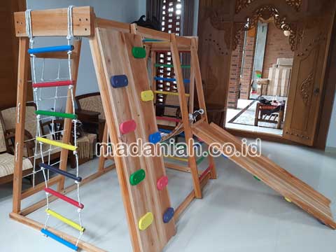 Jual Playground Kayu Brakiasi Rembang Harga Murah