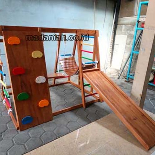 Jual Playground Kayu Brakiasi Sumba Barat