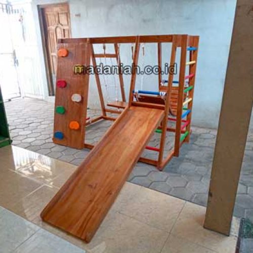 Jual Playground Kayu Brakiasi Sumba Timur