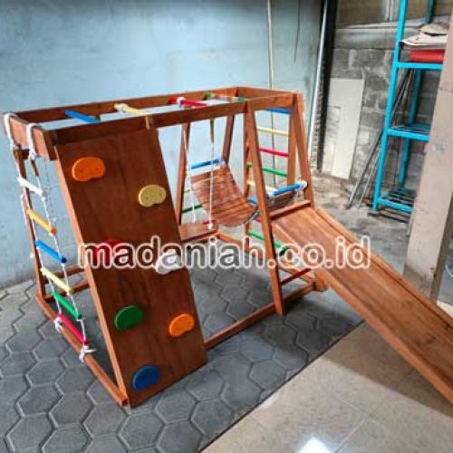 Jual Playground Kayu Brakiasi Tana Tidung
