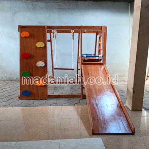 Jual Playground Kayu Brakiasi Tulang Bawang Barat