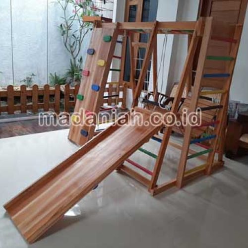 Produsen Playground Kayu Brakiasi Aceh Barat Daya