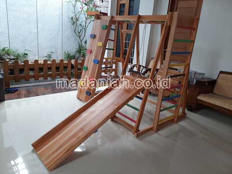 Produsen Playground Kayu Brakiasi Aceh Barat Daya