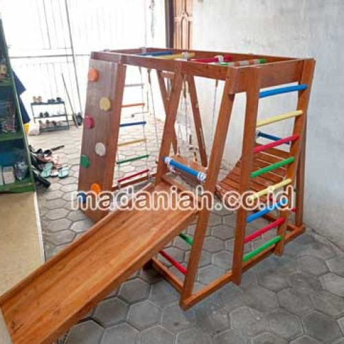 Produsen Playground Kayu Brakiasi Boalemo