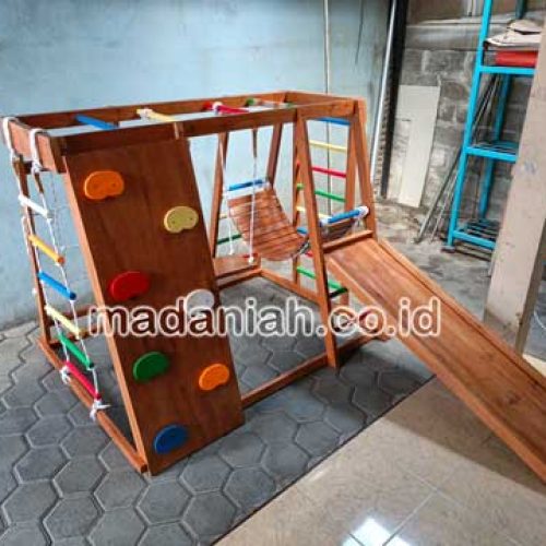 Produsen Playground Kayu Brakiasi Bogor