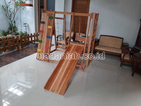 Produsen Playground Kayu Brakiasi Kota Bandar Lampung