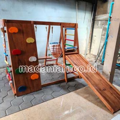 Produsen Playground Kayu Brakiasi Kota Depok