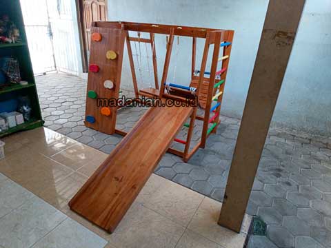 Produsen Playground Kayu Brakiasi Labuhanbatu Utara