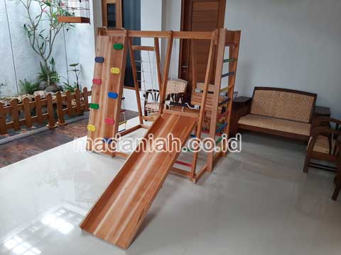 Produsen Playground Kayu Brakiasi Pangandaran