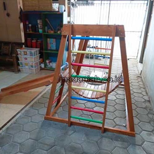 Produsen Playground Kayu Brakiasi Sumba Tengah