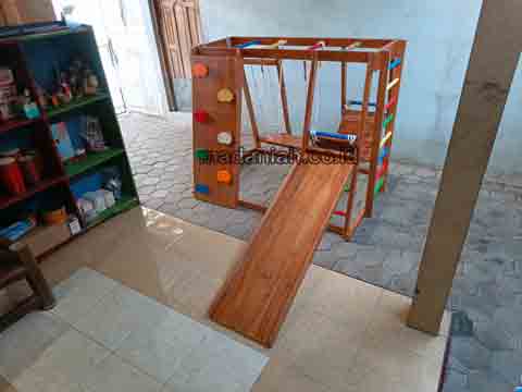 Produsen Playground Kayu Brakiasi Teluk Wondama