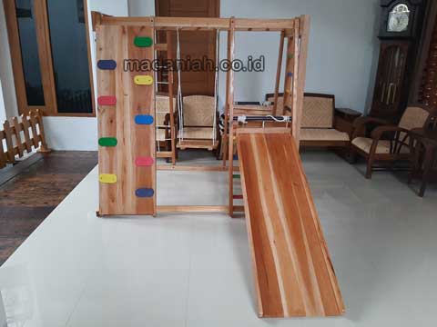 Jual Murah Playground Kayu Brakiasi Kerinci