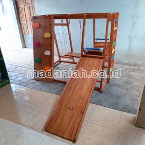 Jual Playground Kayu Brakiasi Bolaang Mongondow Selatan