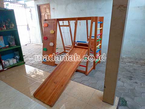 Jual Playground Kayu Brakiasi Kota Kendari Harga Murah