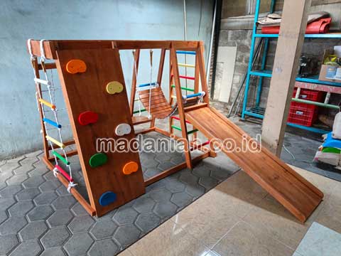 Jual Playground Kayu Brakiasi Morowali