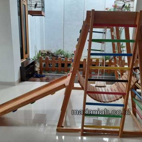 Jual Playground Kayu Brakiasi Musi Rawas