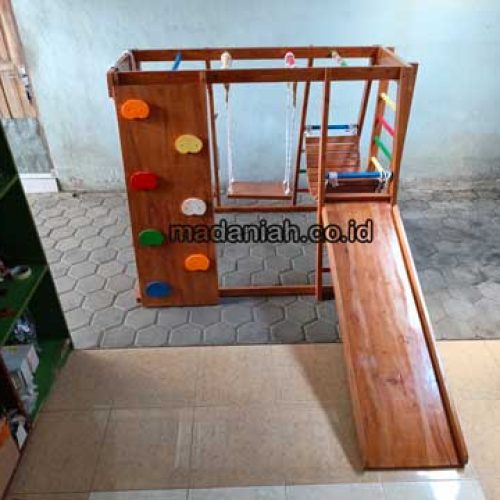 Jual Playground Kayu Brakiasi Pagar Alam Harga Murah