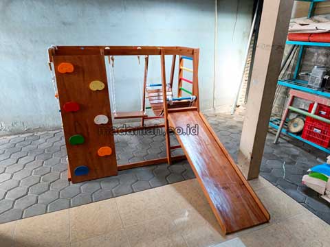 Jual Playground Kayu Brakiasi Penukal Abab Lematang Ilir