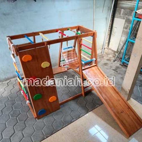 Jual Playground Kayu Brakiasi Poso