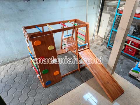Jual Playground Kayu Brakiasi Poso