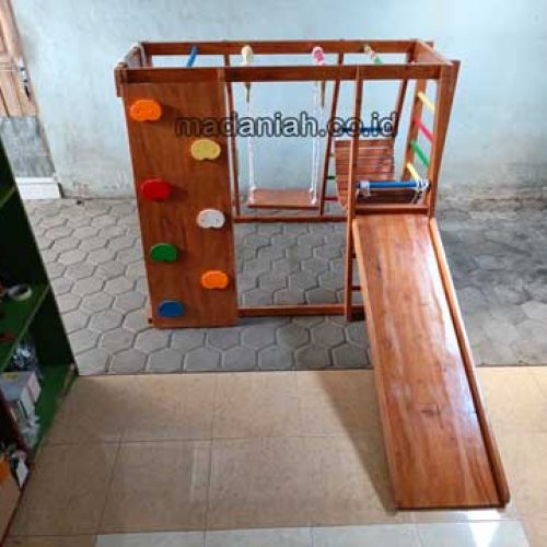 Produsen Playground Kayu Brakiasi Kota Jambi