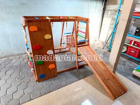 Produsen Playground Kayu Brakiasi Parigi Moutong